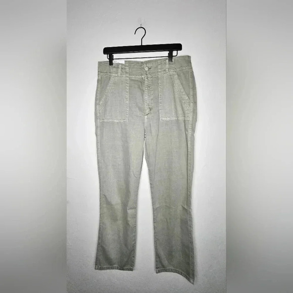 Joe's Jeans The Honor High Rise Vintage Straight Pant Size 30 in Green - Picture 1 of 8